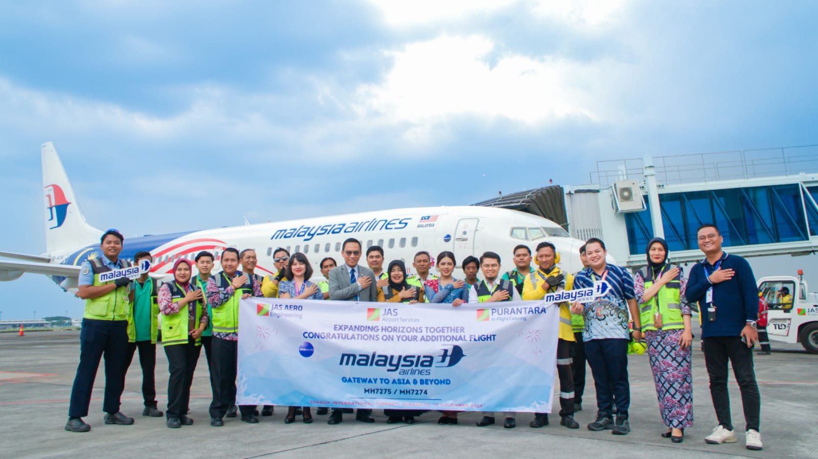 Malaysia Airlines Tambah Frekuensi Rute Surabaya–Kuala Lumpur, Layani 3 Penerbangan per Hari