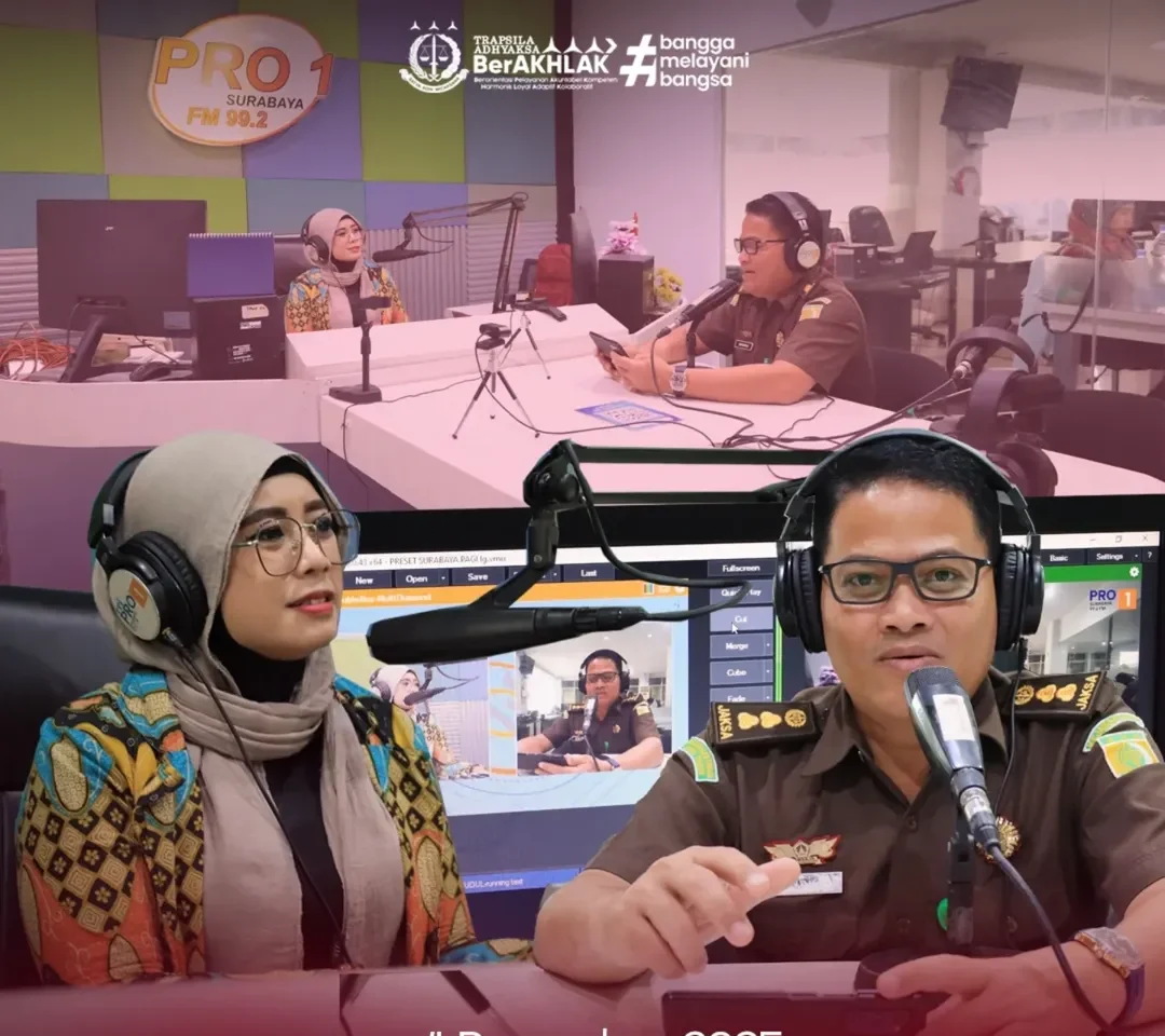 Gencarkan Budaya Antikorupsi, Kejati Jatim Sapa Pendengar RRI dalam Program “Jaksa Menyapa”