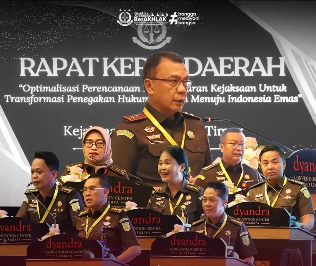 Kejati Jatim Gelar Rakerda 2025, Pertegas Arah Penegakan Hukum yang Efektif dan Terencana