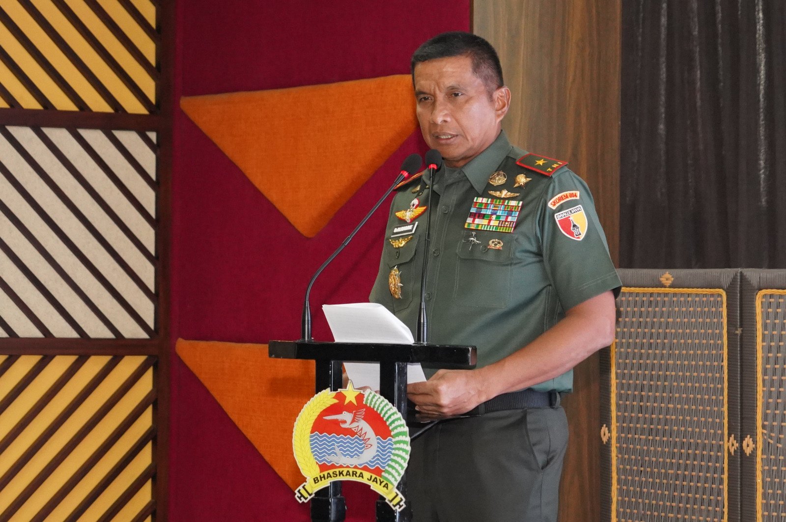 Korem 084/Bhaskara Jaya Gelar Evaluasi Program Kerja dan Anggaran Tahun 2025