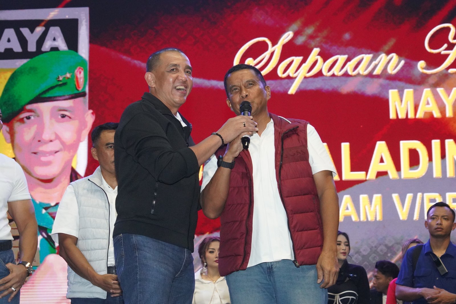 Korem 084/Bhaskara Jaya Salurkan Bantuan untuk Korban Banjir Sumatera di HUT Kodam V/Brawijaya