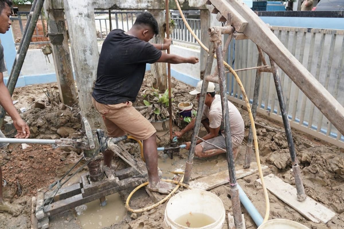 Kementerian PU Mulai Pengeboran Sumur Air Baku di 24 Titik Aceh Tamiang