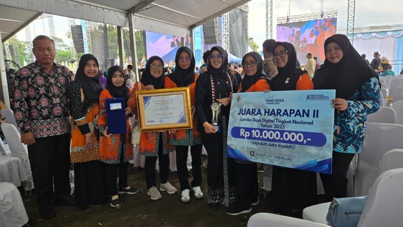 Desa Kauman Bojonegoro Raih Juara Harapan II Lomba Desa Digital Nasional