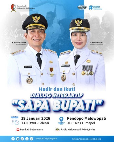 “Sapa Bupati” Bukti Ruang Komunikasi Pemkab Bojonegoro untuk Masyarakat