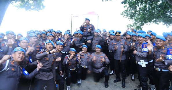 Kadiv Propam Polri Pimpin Upacara Penutupan Pembaretan Bintara Remaja Divpropam Polri Tahun 2026