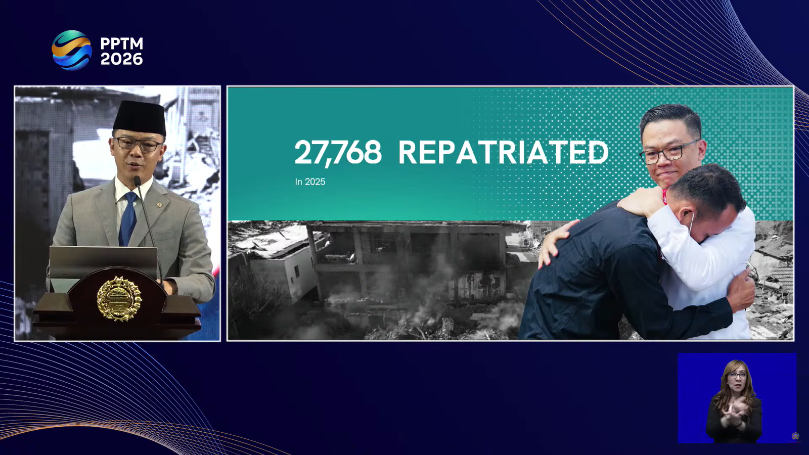 Menlu Ungkap 27.768 WNI Dipulangkan Sepanjang 2025