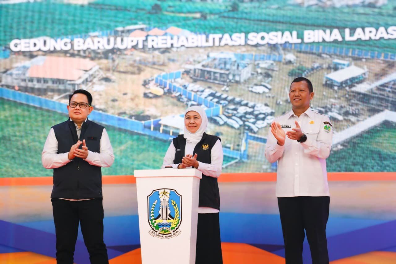 Gubernur Khofifah Resmikan Gedung Baru RSBL Pasuruan–Kediri, Perkuat Layanan Rehabilitasi ODGJ Jatim