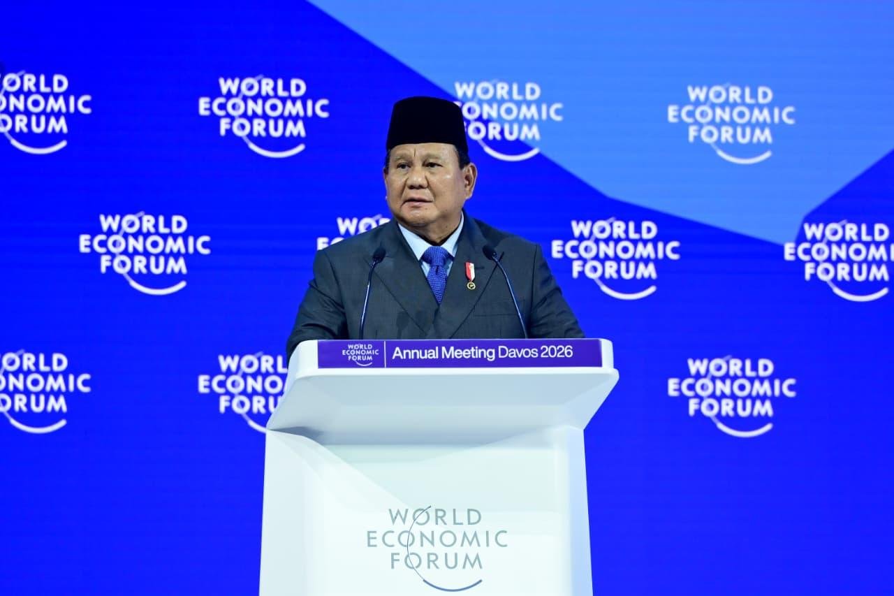 Di WEF Davos 2026, Presiden Prabowo Tegaskan Indonesia Pilih Ekonomi Terbuka
