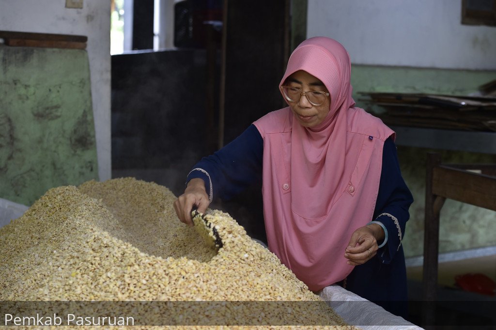 Geliat Kampung Tempe, Desa Parerejo Pasuruan dengan Perputaran Uang Tembus Rp 100 Juta per Hari
