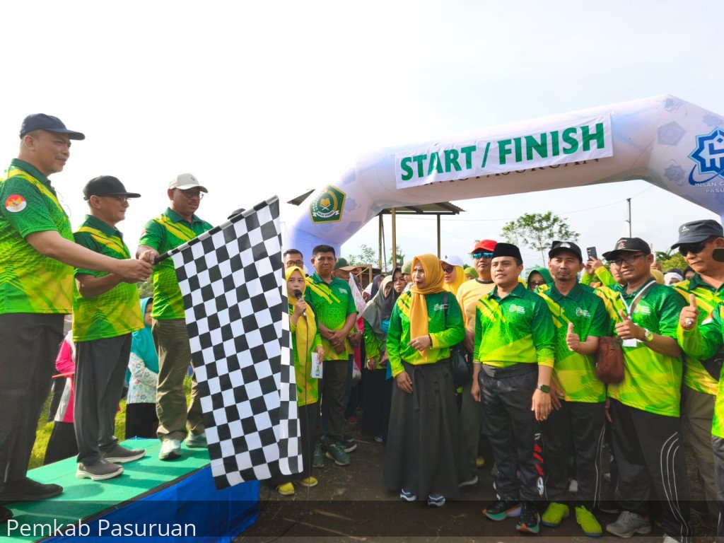 Wabup Pasuruan Gelorakan Hidup Sehat Dengan Berolahraga