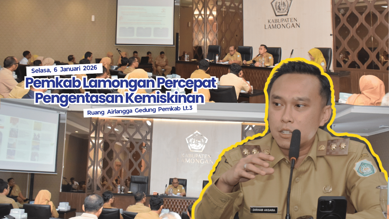 Pemkab Lamongan Percepat Pengentasan Kemiskinan