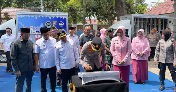Kapolres Pasuruan Kota Resmikan SPPG YKB, Dukung Program Makan Bergizi Gratis