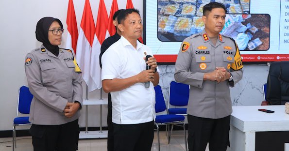 Polres Ngawi Gagalkan Peredaran Narkoba Jenis Sabu Senilai 3 Miliar