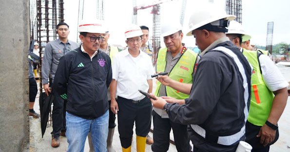 Wakapolri Tinjau Pembangunan SMA Kemala Taruna Bhayangkara, Progres Capai 43 Persen