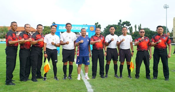 Dankorbrimob Polri Luncurkan Turnamen Sepak Bola, Tingkatkan Kekompakan Polri