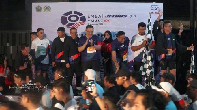 Ribuan Pelari Ramaikan Emba Jetbus Run Malang 10K 2026