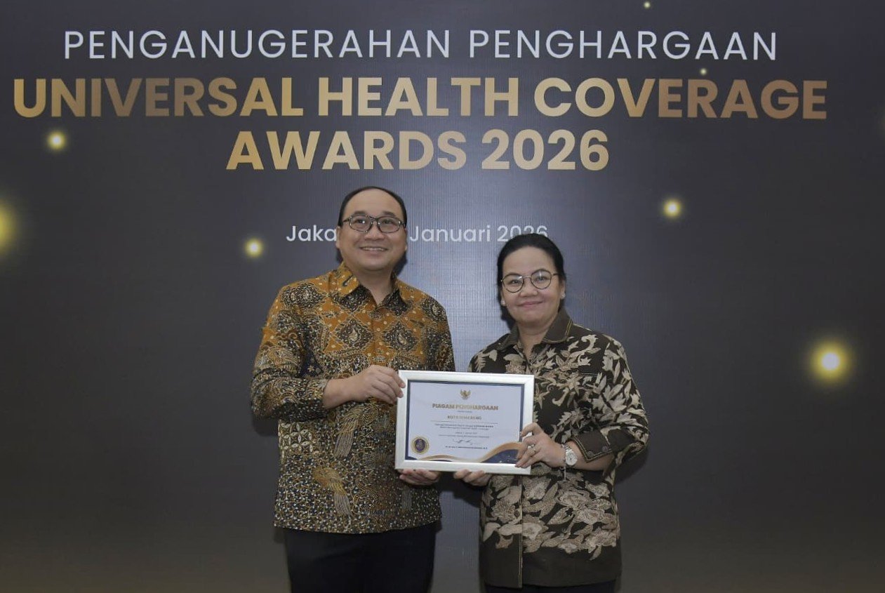 Kepesertaan JKN 85 Persen, Kota Semarang Raih Penghargaan UHC Award