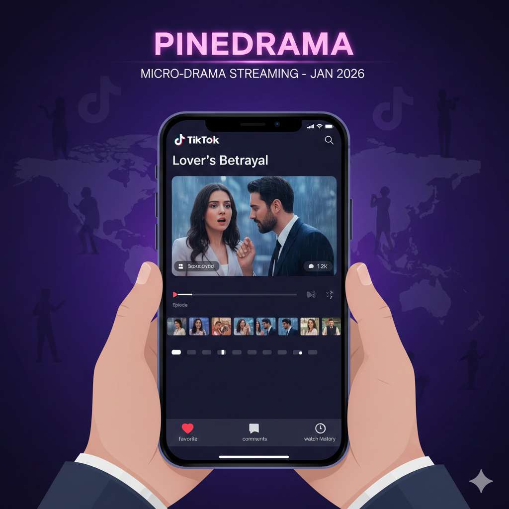 Ramaikan Pasar Drama Mikro, TikTok Luncurkan PineDrama
