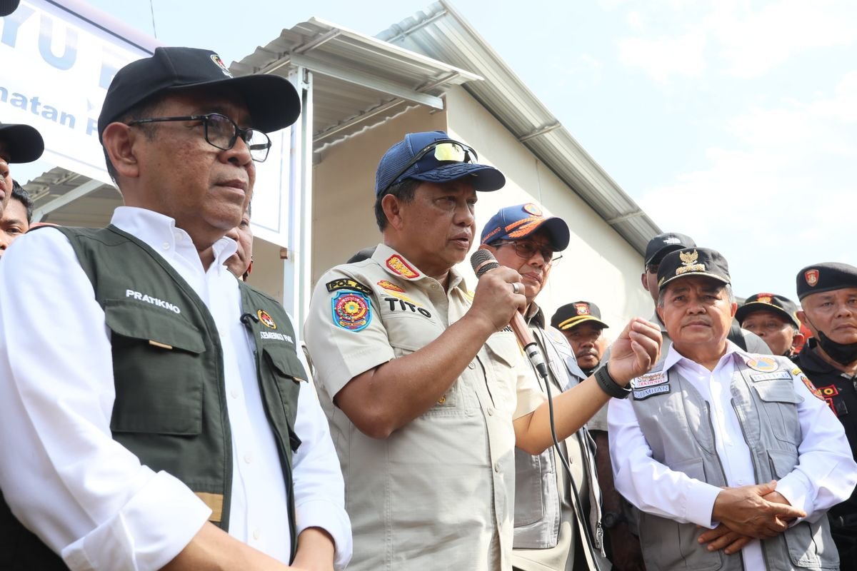 Resmikan Huntara di Agam, Mendagri: Memang Ditunggu, Salah Satu Solusi Mengurangi Pengungsi