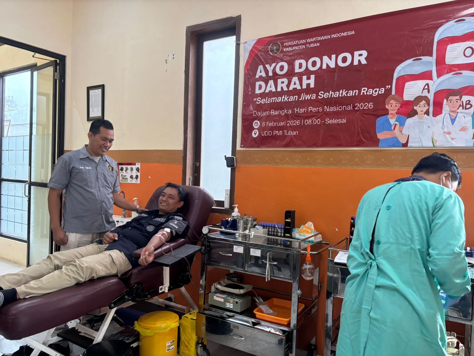 HPN 2026, PWI Tuban Gelar Tasyakuran dan Donor Darah