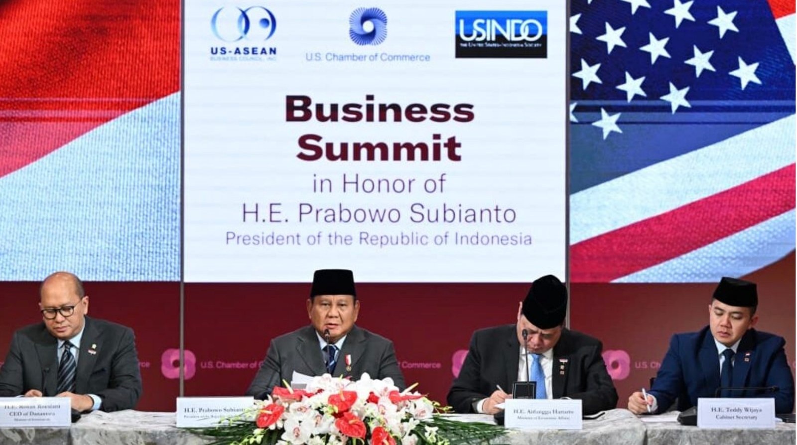 Hadiri Business Summit di AS, Presiden Prabowo Dorong Kerja Sama Ekonomi dan Perdamaian Global