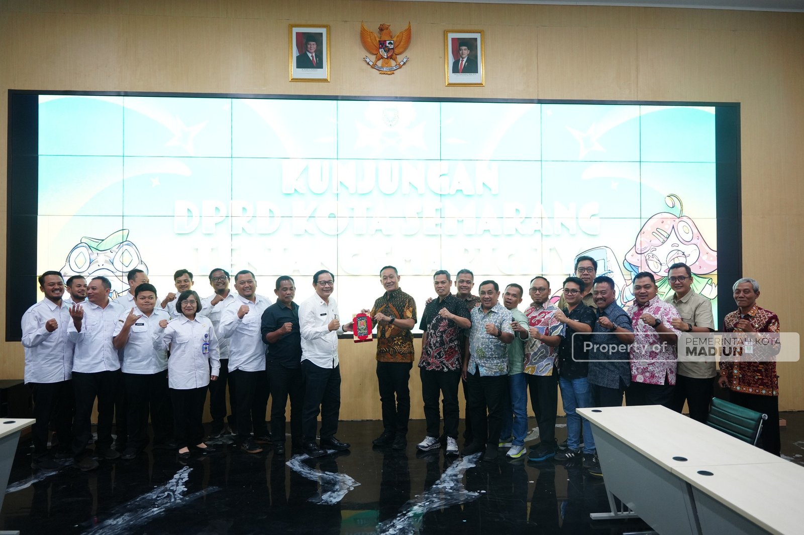 Bahas Isu Smart City, Komisi A DPRD Kota Semarang Kunjungi Kota Madiun