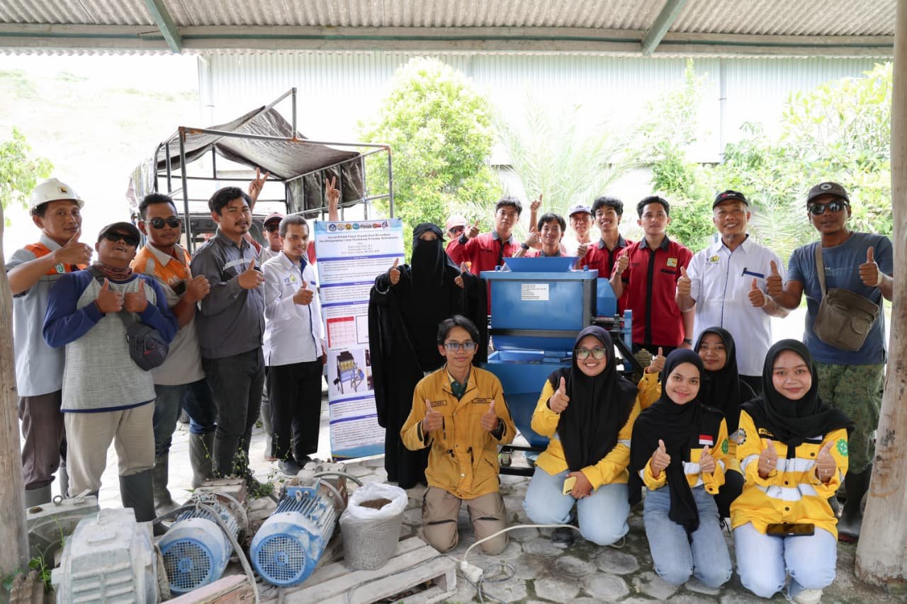 Dukung Pertanian Berkelanjutan Kabupaten Jember UNEJ melalui Fakultas Teknik Bikin Inovasi Produk Pupuk Organik Hasil Diversifikasi Sisa Batu Gamping
