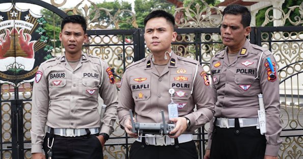 Penguatan Gakkum Lalin Berbasis Teknologi, Korlantas Polri Terbangkan ETLE Drone Patrol Presisi di Semarang
