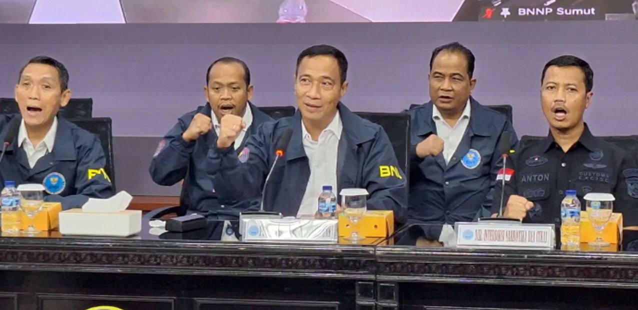 Awal Tahun, BNN Berhasil Gagalkan Peredaran 160 Kg Sabu dan 200 Kg Ganja