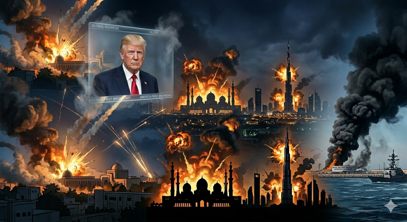 AS dan Israel Luncurkan “Operasi Epic Fury” ke Iran, Timur Tengah di Ambang Perang Besar