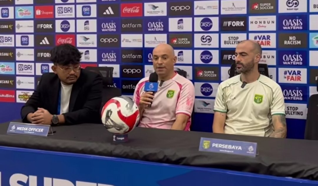 Milos Raickovic Bertekad Bawa Persebaya Kembali di Jalur Kemenangan