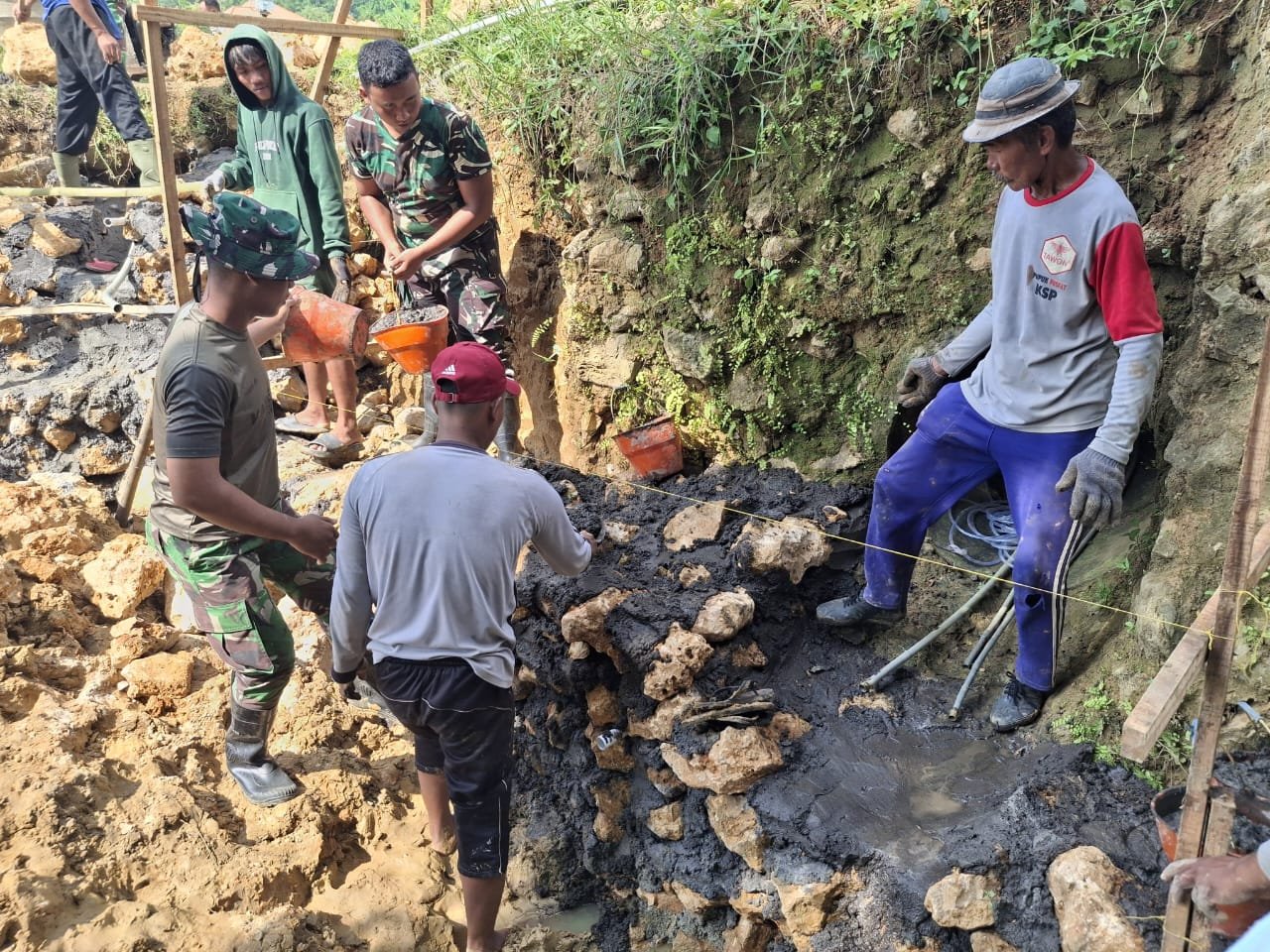 Satgas TMMD 127 Optimistis TPT Rampung Tepat Waktu