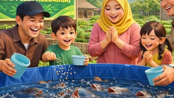 Tahun 2026 Pemkab Bojonegoro Perluas Program Kolam Lele Keluarga