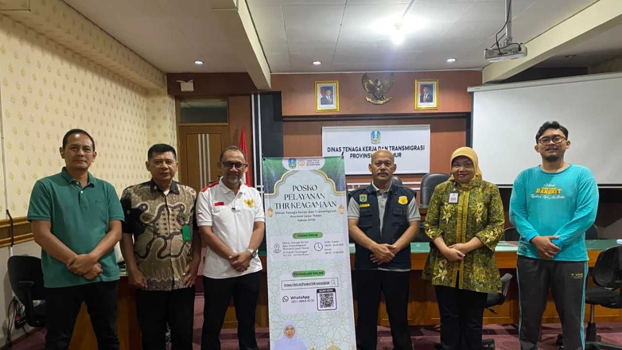 Posko THR Jatim 2026 Catat Delapan Aduan