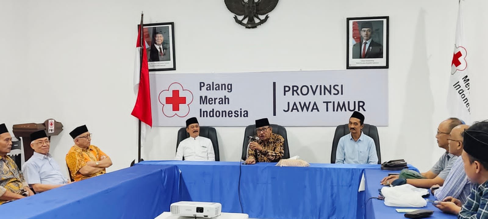 PMI Jatim Gandeng PWI Bentuk Relawan Jurnalis Kebencanaan, Imam Utomo: PWI Mitra Strategis