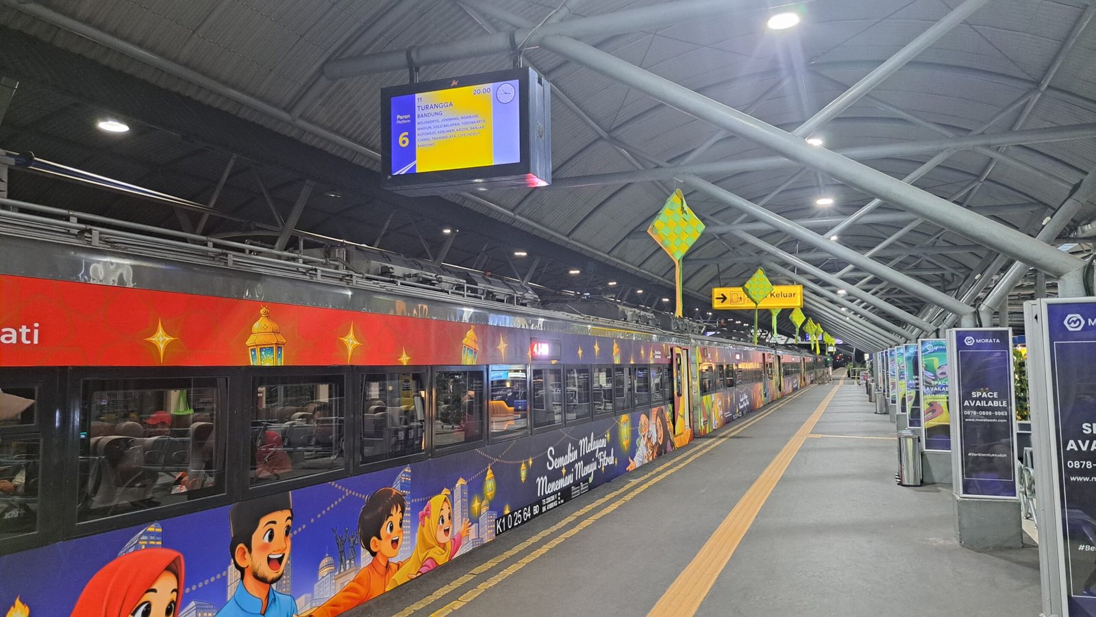 Tiket untuk Mudik Lebaran 2026 di Daop 8 Surabaya Sudah Terjual 66%