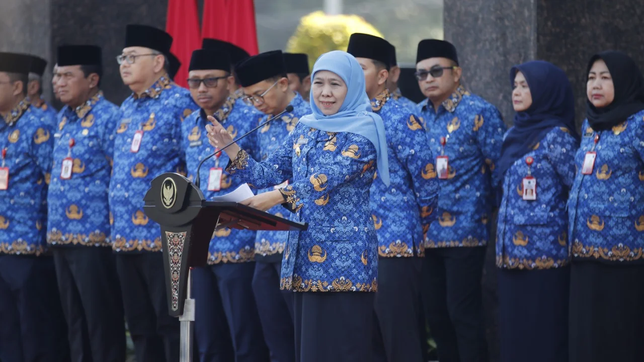 Khofifah Instruksikan OPD Jatim Siaga Mudik Lebaran 2026, Pelayanan Publik Diminta Tetap Optimal