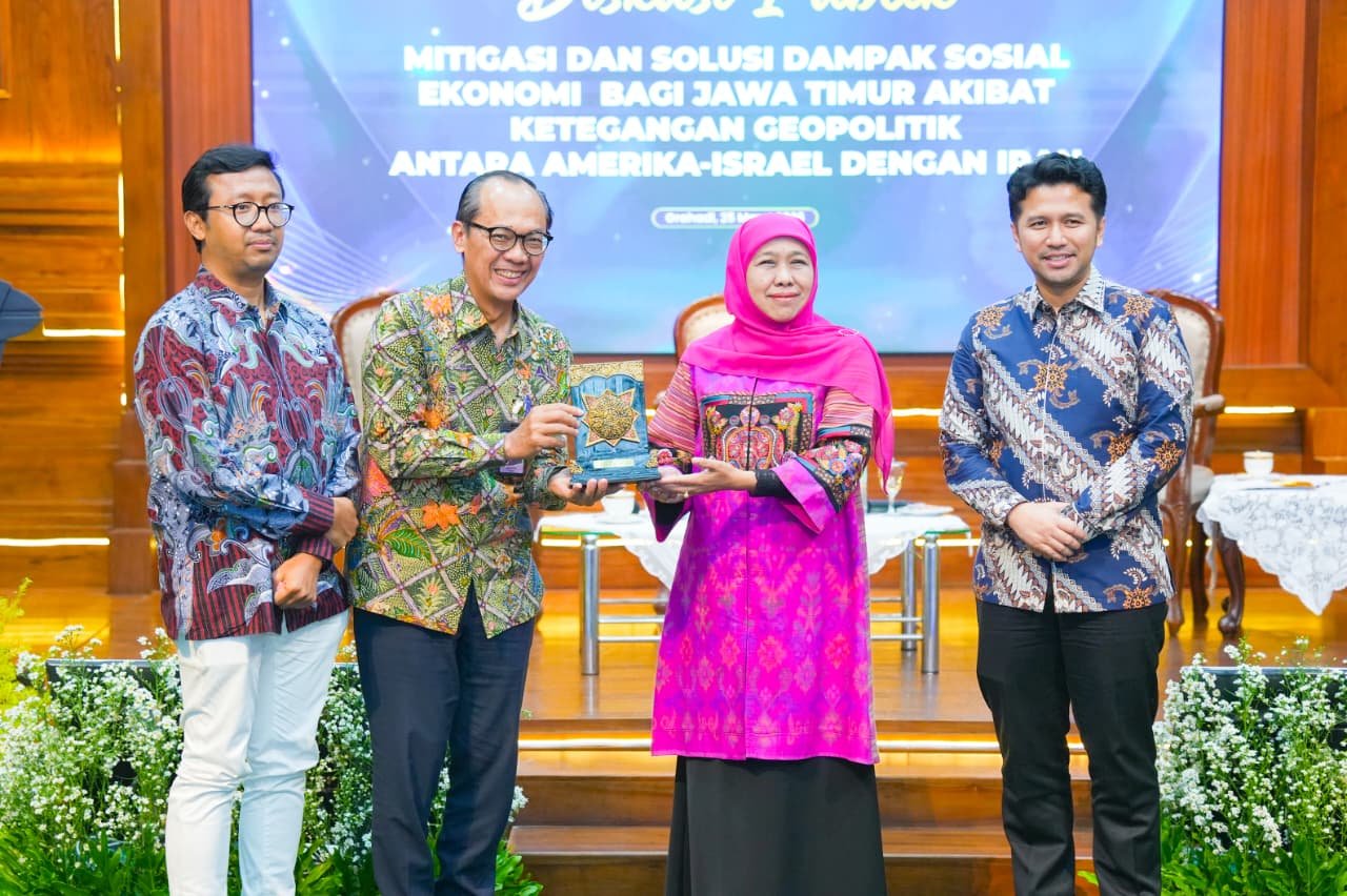 Antisipasi Dampak Konflik Global, Pemprov Jatim Perkuat Strategi Ketahanan Ekonomi Daerah