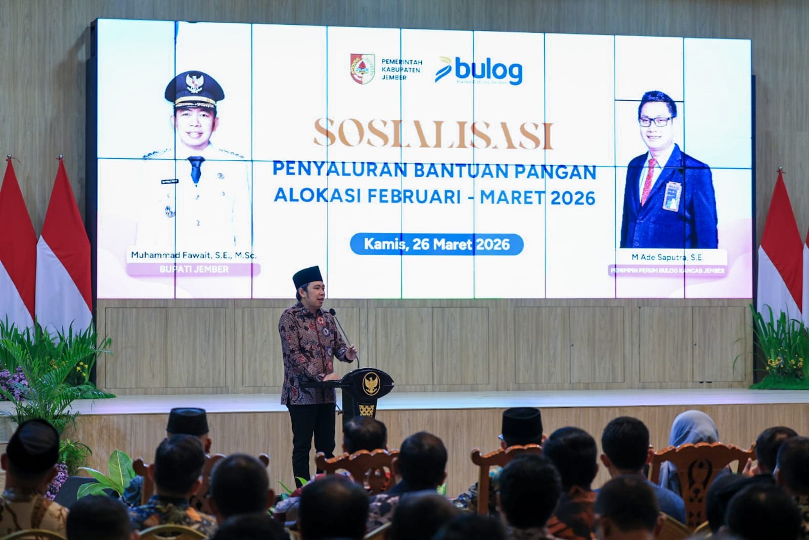 Menjadi Kabupaten dengan Penerima Bantuan Pangan Terendah se Jatim, Gus Fawait Optimistis Angka Kemiskinan Jember Turun Drastis