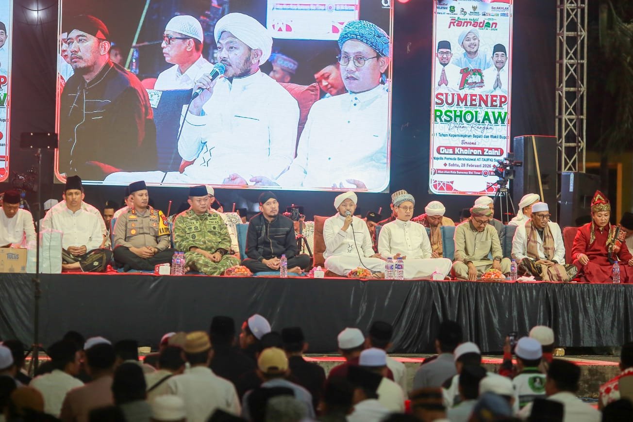 Refleksi Satu Tahun, Pemkab Sumenep Perkuat Pembangunan dan Nilai Religius dengan Berselawat