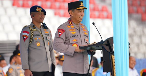 Pimpin Apel Ojol-Buruh di Sumsel, Kapolri Tekankan Jaga Persatuan hingga Stabilitas Nasional