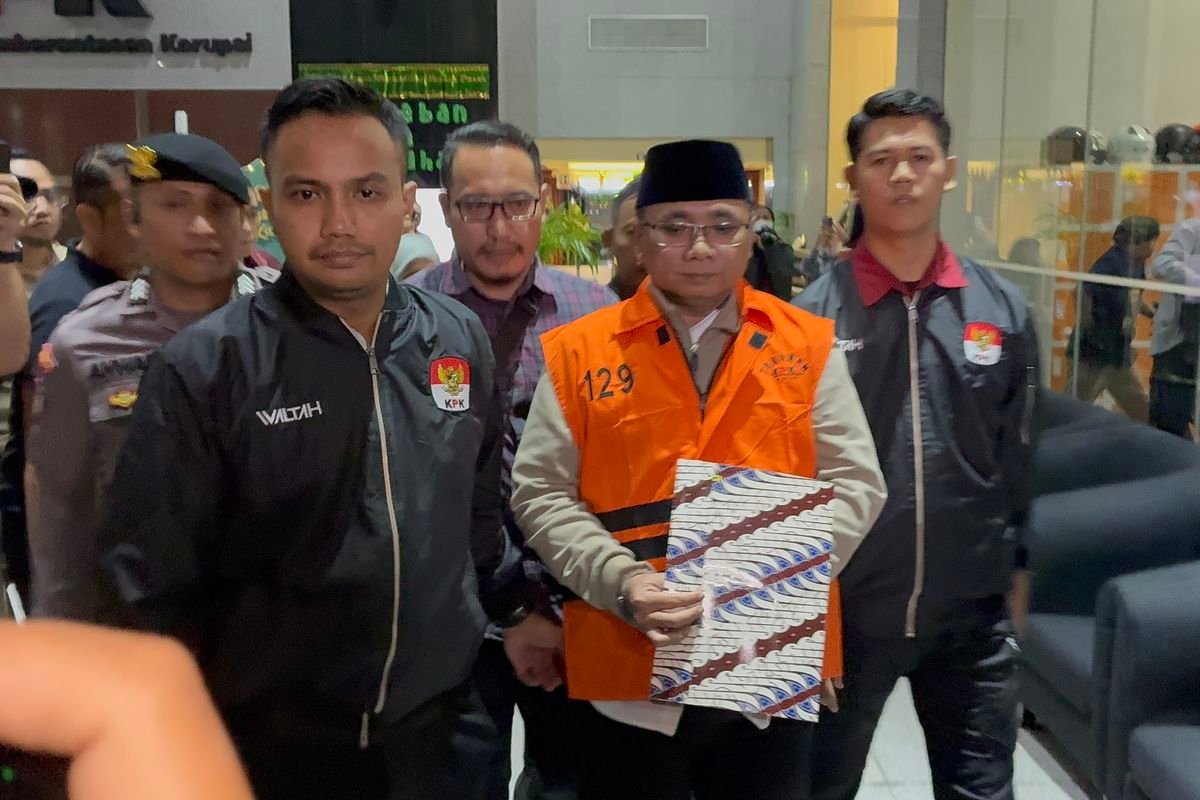 KPK Resmi Menahan Eks Menag Yaqut 20 Hari Kedepan
