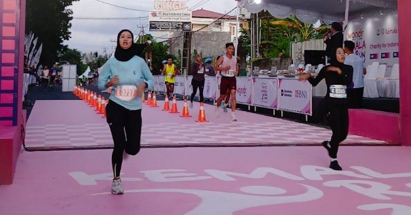 Kemala Run 2026 Semarakkan HUT ke-46 YKB di Bali, Personel Korbrimob Polri Tembus Papan Atas