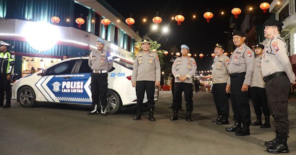 Polres Pelabuhan Tanjung Perak Gelar Patroli Skala Besar, Antisipasi Kejahatan hingga Balap Liar