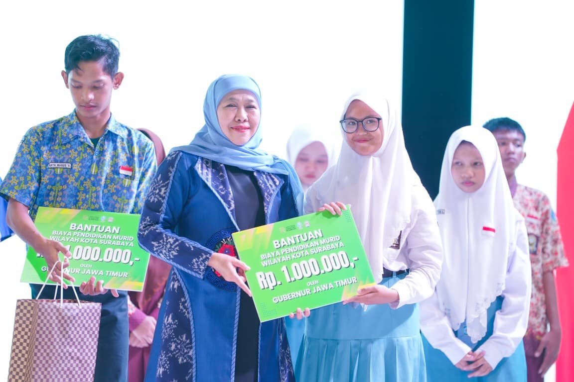 Khofifah Target Jatim Juara Umum Lagi di LKS 2026, Resmikan 50 Revitalisasi Sekolah