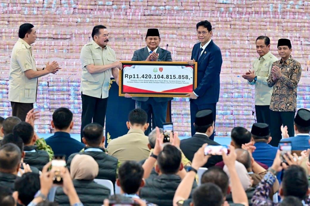 Prabowo: Rp31,3 Triliun Uang Negara Diselamatkan, Bisa Renovasi 500 Ribu Rumah Rakyat