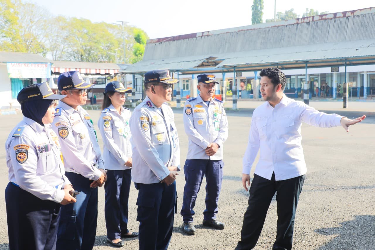 Wagub Emil Tinjau Terminal Landungsari, Dorong Integrasi Transportasi Publik Malang Raya