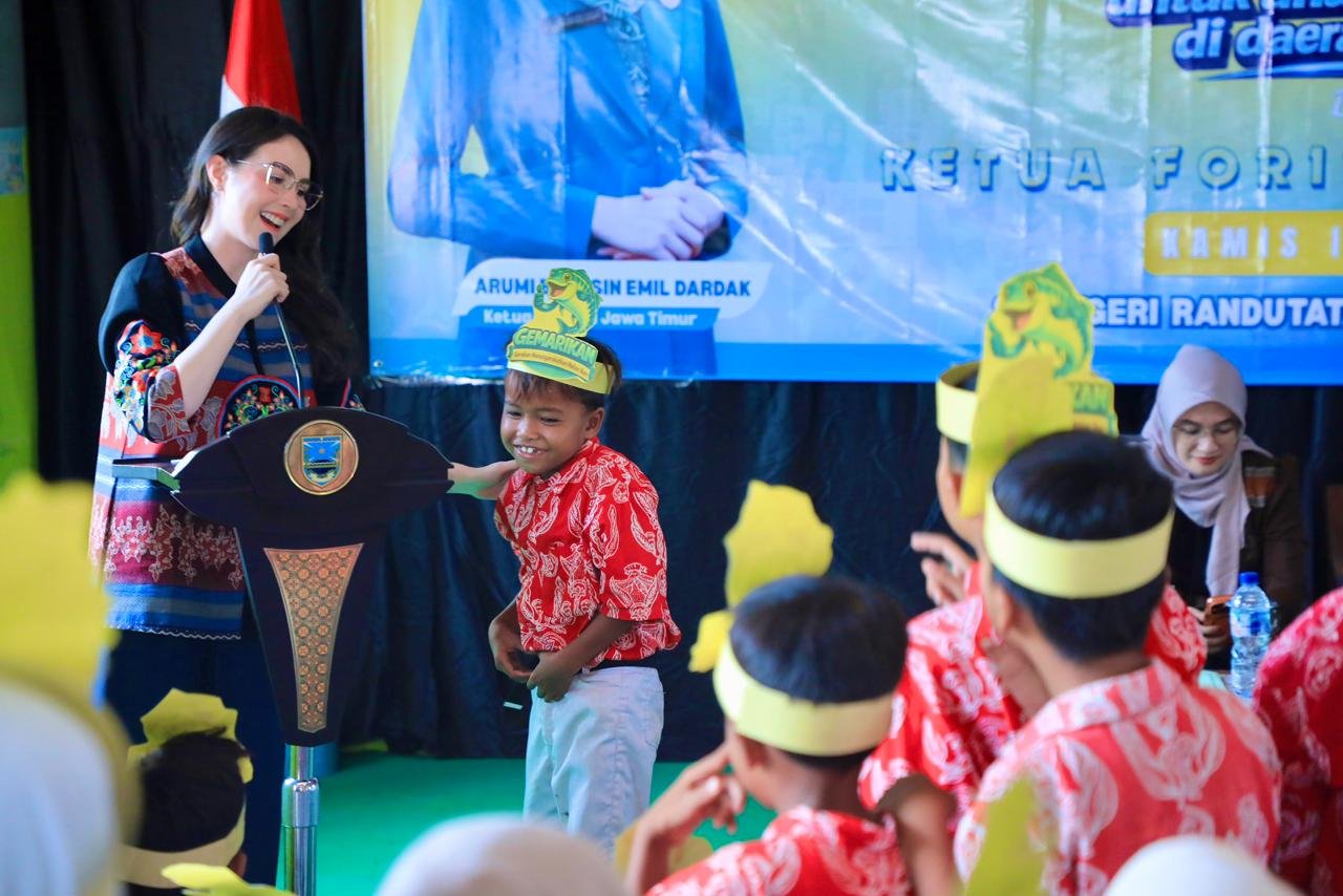 Arumi Bachsin Edukasi Gemarikan di Probolinggo, Tekankan Konsumsi Ikan untuk Cegah Stunting