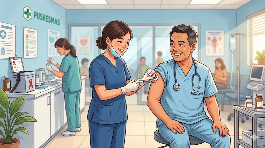 Sebanyak 290 Ribu Lebih Nakes di Indonesia Akan Terima Imunisasi MR