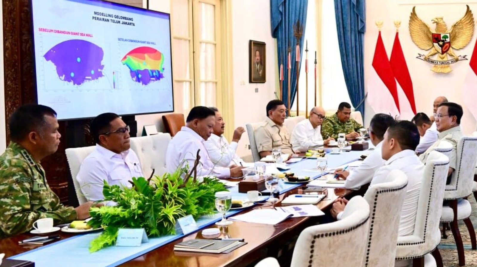 Prabowo Kebut Proyek Giant Sea Wall, Libatkan Kampus